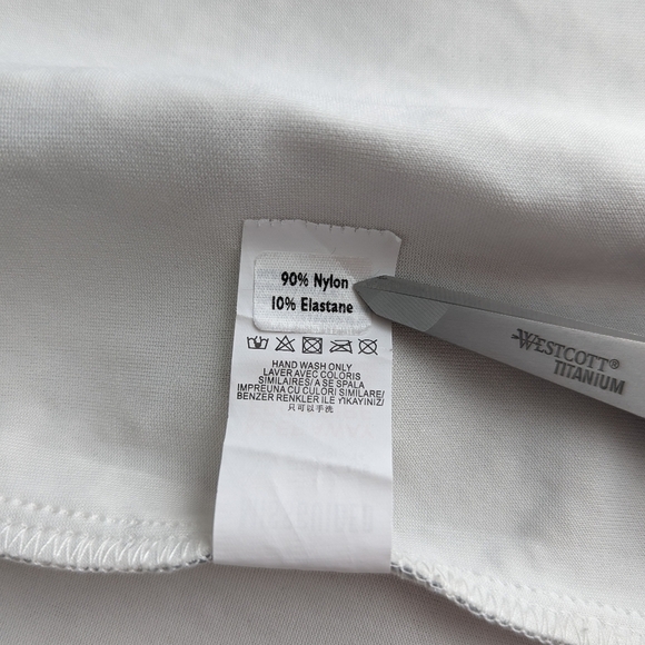 Misguided silver gray lace skirt lined size 10 - Picture 6 of 10